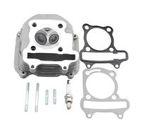 GOOFIT 57.4mm Cilindro Motor Top Neumatico con Pistones y Arandelas reemplazo para 4 Tiempos GY6 150cc Pit Bike Scooter 157QMJ 152QMI Engine