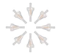 GOOFIT 6 mm Filtro de combustible en línea Filtro de aceite universal Reemplazar Para ATV Quad Moped Scooter Dirt Pit Bike