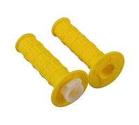 GOOFIT 7/8" 22mm 25mm (Incluyendo la Tubería de Acelerador Blanco) CNC Premium Twist Manillar Asignaturas de Acelerador de Goma Reemplazo para 50cc-250cc Dirtbike Go Karts ATV Amarillo