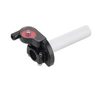 GOOFIT Universal 7/8 '' Handlebar Throttle Tube Twist Grips reemplazo para Dirt Bike Pit Bike Blanco