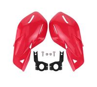 GOOFIT 7/8 "Manillar cepillo de mano protectores protectores de mano Assy Reemplazar Para Pit Dirt Bike ATV Red