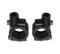 GOOFIT 8mm Rosca 7/8" Motocicleta Retrovisor Manillar Espejo Montaje Soportes Adaptador Abrazadera Reemplazo para La Bicicleta de Suciedad ATV 50cc 250cc