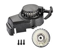 GOOFIT Aleación Negro Pull Start Recoil Starter Reemplazar Para 2 Stroke 43cc 47cc 49cc ATV Mini Dirt Bike Scooter Brush Cutter Water pump