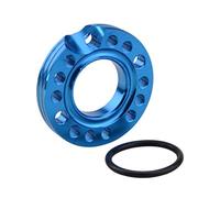 GOOFIT Azul 28 mm carburador Espaciador Adaptador colector de admisión Placa giratoria reemplazo para 50 CC 70 CC 90 CC 125 CC Sunl Taotao NST Roketa ATV Monkey Dax Quad Pit Bike