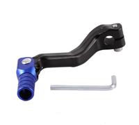 GOOFIT black and blue Aluminum Alloy Gear Lever Shift Lever Pedal Folding Gear Lever Replacement for Cb250 Motocross Bike ATV Dirt PitBike