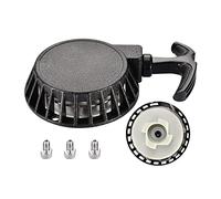 GOOFIT Black Pull Start Recoil Starter Montaje Reemplazar Para 2 stroke 43cc 47cc 49cc Pocket Bike Brush Cutter ATV Mini Dirt Bike Scooter Water pump