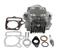 GOOFIT Cabeza de cilindro completada Reemplazar Para 4 Stroke 110cc Motorcycle Engine ATV Go Kart Dirt Bike