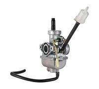 GOOFIT Carburador 16 PZ16 Minimoto Vertical reemplazo para 2 Tiempos 50cc 70cc 90cc Mini Quad Pit Bike Go Kart Motor Ciclomotor y Scooter Plata