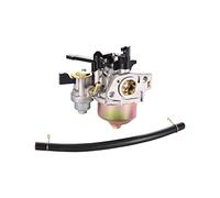 GOOFIT Carburador 19 Pz19 Filtro Minimoto Reemplazo para Gx120 Gx160 Gx168 Gx200 5.5hp 6.5hp Generador Motor Pit Bike Ciclomotor Y Scooter Plata