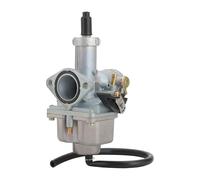 GOOFIT Carburador de plata PZ26 de 26mm Reemplazar Para 4 Stroke 100cc 110cc 125cc CG125 XF125 Engine 156FM 157FM ATV Quad Pit Bike Moped and Scooter