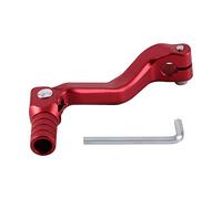 GOOFIT CNC aleación Aluminio palancas Cambio Plegable Rojo Reemplazar para cb250 Todoterreno Motocicleta ATV Todoterreno Motorbike ATV Dirt Pit Bike