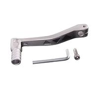 GOOFIT CNC Plata Aleación De Aluminio Palancas De Cambio Cambiador De Pies Plegable Sustitución para TTR 50cc 160cc CQR250 CRF50 70 Most Dirt Pit Bikes ATV UTV