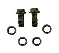 GOOFIT Conjunto De Freno De Disco De Banjo Perno De 10 Mm Reemplazo para 50cc 70cc 90cc 110cc 125cc 150cc 200cc 250cc ATV Bicicleta Todoterreno Kart Bolsillo Scooter