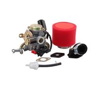 GOOFIT El Carburador Pd18 De 18 Mm, El Maniquí De AdmisióN del Filtro De Aire De 40 Mm, Reemplaza El Scooter ATV del Ciclomotor Gy6 De 4 Tiempos 49cc 50cc 139qmb 139qma