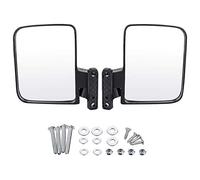 GOOFIT Espejos retrovisores convexos universales de Montaje Lateral reemplazo para Carrito de Golf reemplazo para Accesorios de Carrito de Golf UTV