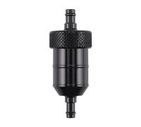 GOOFIT Filtro de Combustible de Aluminio reemplazo para Tubo de Aceite de 5 a 7 mm Mini Bolsillo reemplazo para Bicicleta Moto Todoterreno Quad Go Kart Buggy de Bolsillo Motocicleta Color Negro