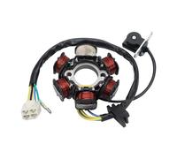 GOOFIT Generador de Encendido de Magnetoestador de 6 Bobinas Reemplazo para GY6 50cc 70cc 90cc 110cc 125cc Motocicleta ATV Bicicleta de Suciedad Bobina de Onda Completa