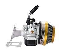 GOOFIT Gold 2 Stroke Carb Carburetor Air Filter Assembly Intake Gasket Kit Replacement For 47cc 49cc Pocket Bike ATV