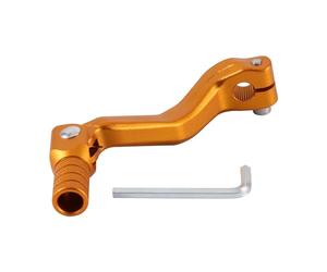 GOOFIT Golden Aluminum Alloy Shifter Lever Shifter Pedal Pieghevole Cambio Leve Sostituzione per Cb250 Motocross Bike ATV Dirt PitBike