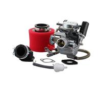 GOOFIT Gy6 125cc 150cc 152qmi 157qmj Kart Pd24 24mm Carburador 42mm Cambio De Maniquí De AdmisióN De Filtro De Aire