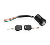 GOOFIT Interruptor de Arranque Lock con Llave 3 Cables de Encendido Principal 50cc 70cc 90cc 110cc 150cc 200cc 250cc Go Kart Dune Buggy Buggies ATV y Dirt Bike Parts hm 50