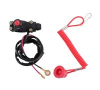 GOOFIT Interruptor De Corte De Cuerda De 2 Hilos De Manija De 7/8" 22 mm Reemplazar para 110cc 125cc Dirt Pit Bike ATV 4 Wheeler Quad Trail Bike