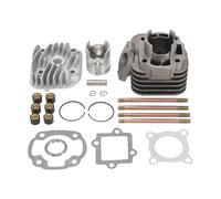 GOOFIT Kit de Cilindro con Repuesto de pistón de 10 mm reemplazo para 2 Tiempos 50cc Scooter 1E40QMB Motor