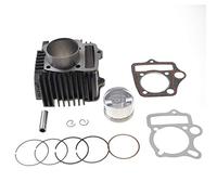 GOOFIT Kit de Reconstrucción del Ensamblaje del Forro del Cilindro de 52.4 mm con el Pistón de Las Juntas Reemplazo para el Motor de Motocicleta 110cc 4 Tiempos ATV Go Kart Dirt Bike Pit Bike