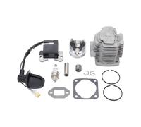 GOOFIT L7T Bujía de 44 mm Cilindro pistón reemplazo para Bici de montaña de 49 CC y Pocket Bike.