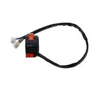 GOOFIT Motocicleta 22mm 7/8" ON Off Control Controlador Botón Manillar Interruptor Función Montado Reemplazo para ATV Dirt Bike Go Kart Scooter Pit Bike