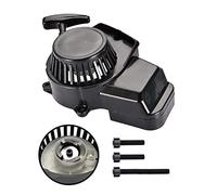 GOOFIT Motorcicleta Pull Starter Negro Reemplazar Para 2 stroke 43cc 47cc 49cc Pocket Bike ATV Mini Dirt Bike Scooter Water pump Brush Cutter