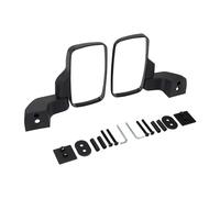 GOOFIT Negro 1.75"- 2" Offroad Retrovisor Retrovisor Espejo Lateral Reemplazo para Polaris RZR Teryx Deere Gator Rhino YXZ RZR 2020 Motocicleta Duna Buggy Playa Buggy ATV UTV