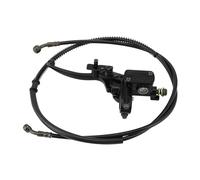 GOOFIT Palanca de freno hidráulico con cilindro maestro y cable reemplazo para ATV Quad Chinese