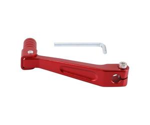 GOOFIT palancas Cambio Plegable Rojo para Motocicletas Pedal Cambio Marcha aleación Aluminio Reemplazar para Motocicleta la Serie Huayang t2 T4 ATV