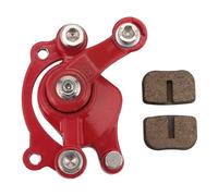 GOOFIT Pinza De Freno De Disco Trasero Rojo Reemplazar para 2 Stroke 47cc 49cc Pocket Bike Motovox MBX10 MBX11 ATV Quad Dirt Pocket Mini Bike Motorcycle Motocross