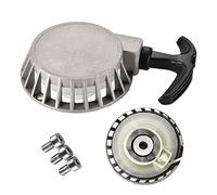 GOOFIT Plata Pull Start Recoil Starter Reemplazar Para 2 stroke 43cc 47cc 49cc Brush Cutter ATV Mini Dirt Bike Scooter Water pump 40-6 Pocket Pit Bike