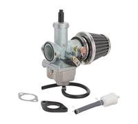 GOOFIT PZ30 30mm Carburador+Interruptor Cable Tapón Aceite+Tubo Aceite+Filtro Aceite+Almohadilla Madera De Goma+Almohadilla Papel Reemplazar para 125cc 250cc ATV Scooter Dirtbike Go Kart Pocketbike