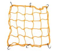 GOOFIT Redes Moto Cinturon Equipaje de Carga Elastico con Ganchos Pulsado reemplazo para Bicicletas de Motos Todoterrenos de Coches Camiones ATV Cars Truck 40 x 40 cm (Amarillo)