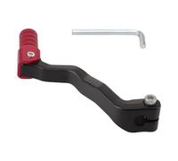 GOOFIT Rojo Negro Aleación De Aluminio Palancas De Cambio Cambiador De Pies Plegable Sustitución para Zongshen CG CB NC Engine 125 150 200 250 450 ATV Quad Dirt