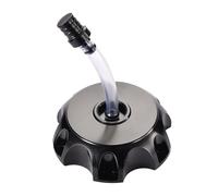 GOOFIT Tapas De Tanque De Combustible CNC De Aluminio Universales reemplazo para SSR Thumpstar Ttr Lifan BSE Kayo Taotao Kazuma Coolste Roketa Dirt Bike Motocicleta Pit Bike Negro