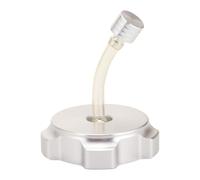 GOOFIT Tapas De Tanque De Combustible Cnc De Aluminio Universales reemplazo para Ssr Thumpstar Ttr Lifan Bse Kayo Taotao Kazuma Coolste Roketa Dirt Bike Motocicleta Pit Bike Plata