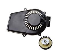 GOOFIT Tirador Minimoto Aluminio Arranque Universal Desbrozadora 1 Pieza reemplazo para 2 Tiempos ET650 ET950 Motores Negro