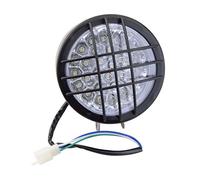 GOOFIT Universal 12V LED Motocicleta Faros Delanteros Linterna Trabajo reemplazo para 50cc 110cc 150cc Ciclomotor Scooter Quad ATV Pit Bike