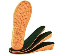 Goofort Plantillas de aumento de altura para mujeres y hombres, plantillas extra ligeras de espuma Hi-Boost, plantillas acolchadas que absorben los golpes, plantillas de repuesto de longitud completa