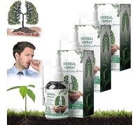 Googeer Herbal Pulmonar Cleanse Mist- Potente soporte pulmonar y limpiar y respiratorio, RespiNature Herbal Pulmon Cleanse Mist, spray de limpieza de pulmón herbal, niebla de hierbas para molestias