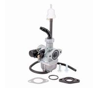 GOOGIT PZ22 Carburador con Estrangulador Manual Filtro De Combustible De 22mm Carbohidratos Reemplazo para 4 Tiempos 50cc 70cc 80cc 90cc 110cc 125cc Dirt Bike Go Kart ATV Quad