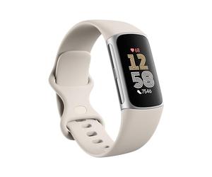 Google Fitbit Charge 6 Pulsera de actividad con 6 meses de suscripción al servicio Premium incluidos, 7 días de batería, Google Wallet y Google Maps