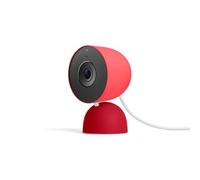 Google Nest CAM Indoor (Wired, 3rd Gen) - Security Camera with 2K Video and Gemini, Night Vision, 2-Way Audio, Works with Google Home - 2025 Model - Berry