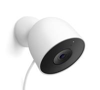 Google Nest CAM Outdoor (con Cable, 2.ª Gen.) - Cámara de Seguridad para Exteriores con vídeo 2K - Funciona con Google Home - Nieve