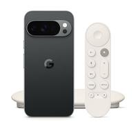 Google Pixel 10 Pro - Smartphone Android Libre con Gemini, batería de más de 24 Horas - Obsidiana, 128GB TV Streamer 4K - Streaming rápido de Entretenimiento en 4K con HDR - Porcelana